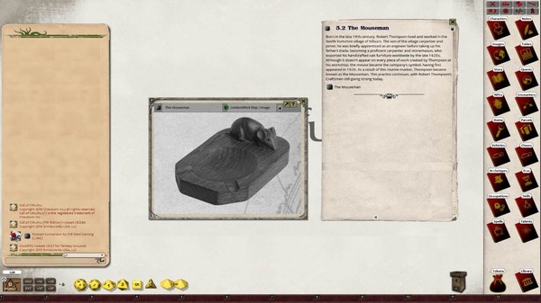 Скриншот из Fantasy Grounds - Call of Cthulhu Adventure Pack 1 (Call of Cthulhu 7E)