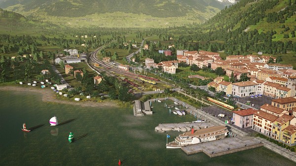 Скриншот из Trainz 2019 DLC: Sebino Lake, Italy