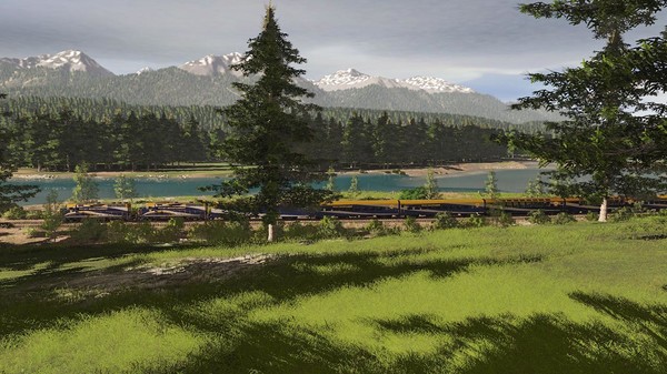 Скриншот из Trainz 2019 DLC: Canadian Rocky Mountains - Golden, BC