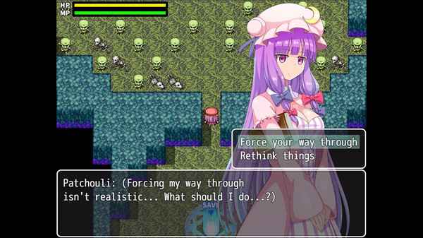 скриншот Sexy Witch Patchouli & the Labyrinth of Monsters 5