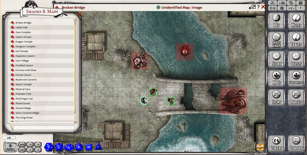 Скриншот из Fantasy Grounds - Dungeons & Dragons Tactical Maps Reincarnated
