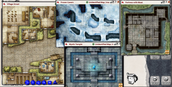 Скриншот из Fantasy Grounds - Dungeons & Dragons Tactical Maps Reincarnated