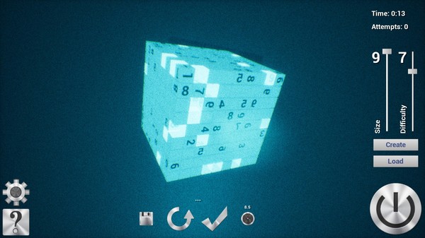 Sudoku3D 2: The Cubefor windows and Linux 1