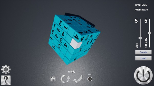 Sudoku3D 2: The Cube game for Linux 1