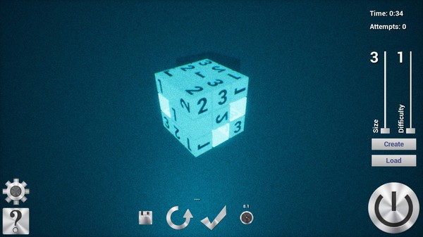 Скриншот из Sudoku3D 2: The Cube Скриншот из Sudoku3D 2: The Cube