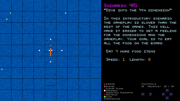 Скриншот из 4DSnake