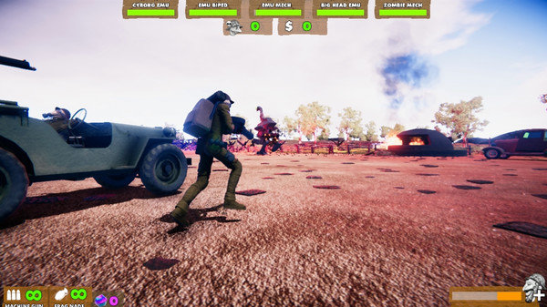 Скриншот из Emu War!