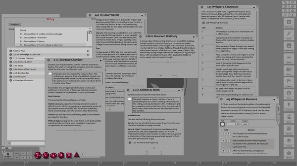 Скриншот из Fantasy Grounds - Gibbous Moon Collector's Edition (5E)
