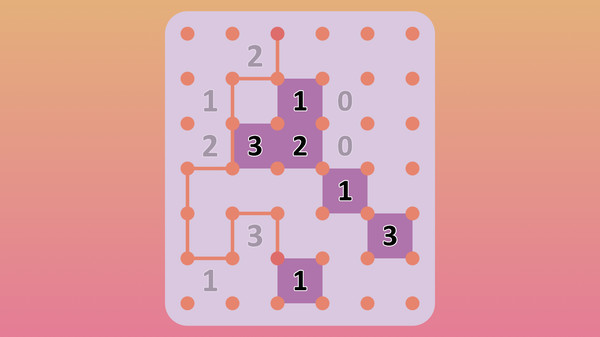 Скриншот из Line Loops - Logic Puzzles