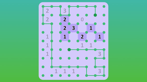 Скриншот из Line Loops - Logic Puzzles