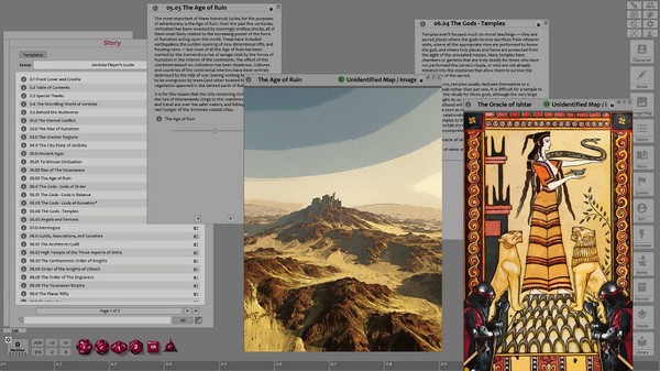 Скриншот из Fantasy Grounds - World of Jordoba Player Guide (Any Ruleset)