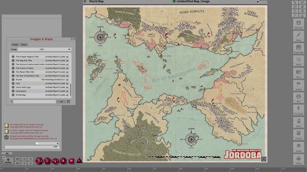 Скриншот из Fantasy Grounds - World of Jordoba Player Guide (Any Ruleset)