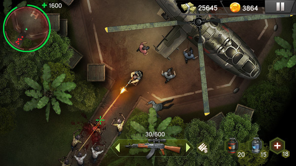 Скриншот из Zombie Shooter: Ares Virus