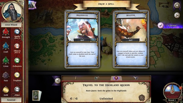 Скриншот из Talisman: Origins