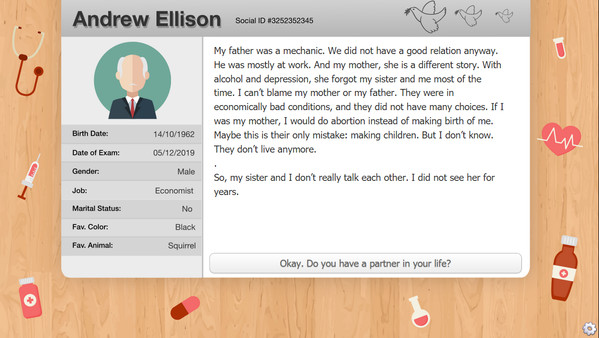 The Psychiatrist: Major Depression game for windows Pc 1