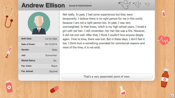 The Psychiatrist: Major Depressionfor windows and Linux 1