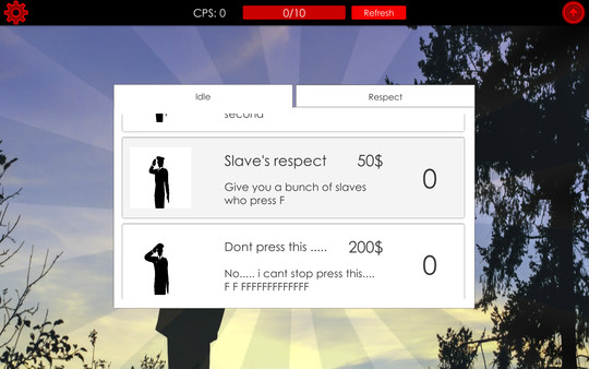Press F to pay respectsfor windows and Linux 1