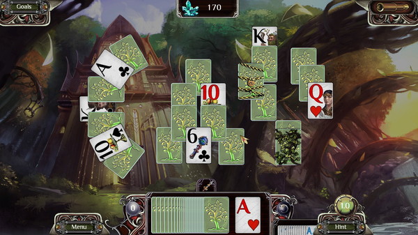 Скриншот из The Far Kingdoms: Sacred Grove Solitaire