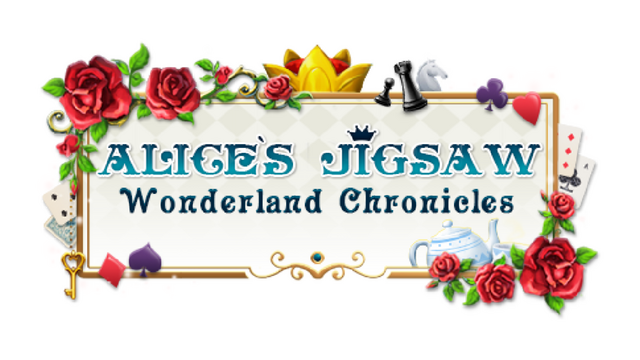 Alice's Jigsaw. Wonderland Chronicles Logo