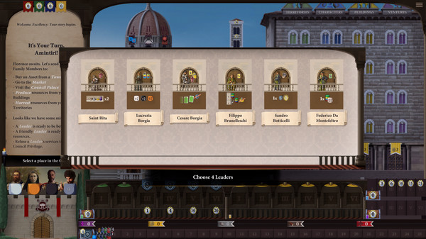 Lorenzo il Magnifico game for Linux 1