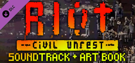 RIOT - Civil Unrest Soundtrack and Art Book cover art