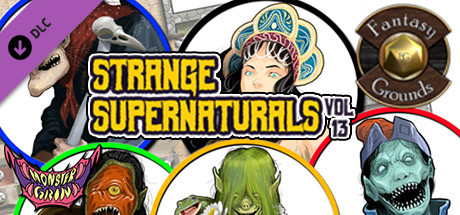 Fantasy Grounds – Strange Supernaturals, Volume 13 (Token Pack)
