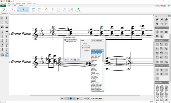 Crescendo game for windows Pc 1