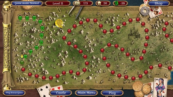 Скриншот из Jewel Match Solitaire 2 Collector's Edition