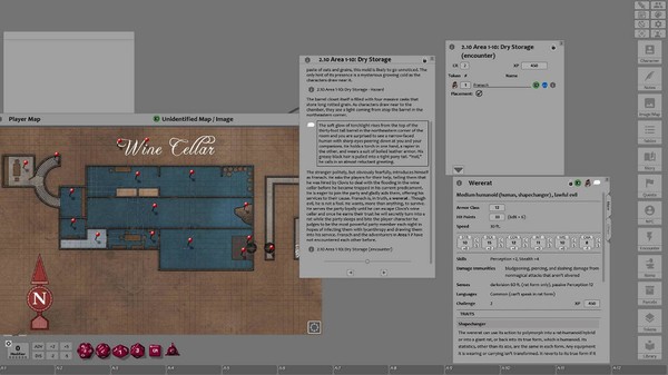Скриншот из Fantasy Grounds - In Vino Gigantus (5E)