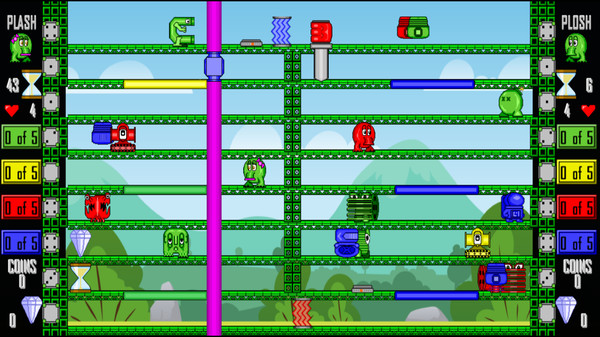 The Ploshers game for Linux 1