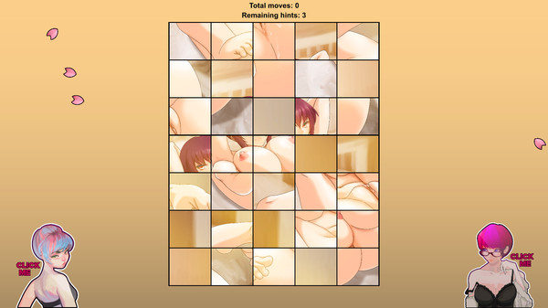 HENTAI GIRL PUZZLEfor windows and Linux 1