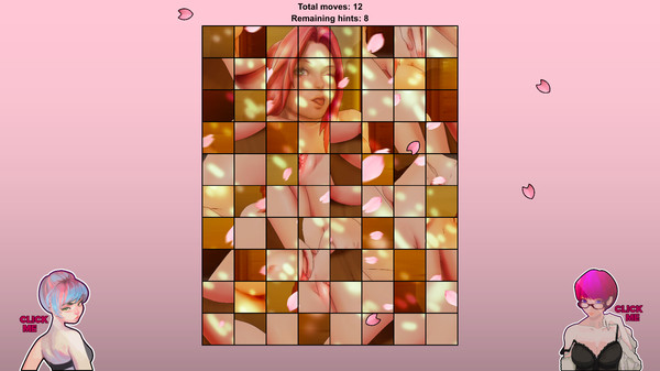 HENTAI GIRL PUZZLE game for Linux 1