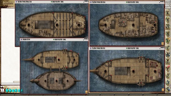 Скриншот из Fantasy Grounds - Pathfinder RPG - Skull & Shackles AP 1: The Wormwood Mutiny (PFRPG)