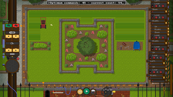 Mow Problem game for Linux 1