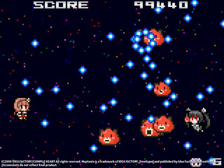 Скриншот из Neptunia Shooter
