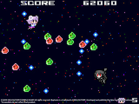 Скриншот из Neptunia Shooter