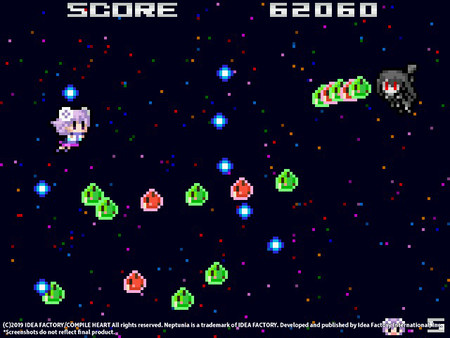 Скриншот из Neptunia Shooter