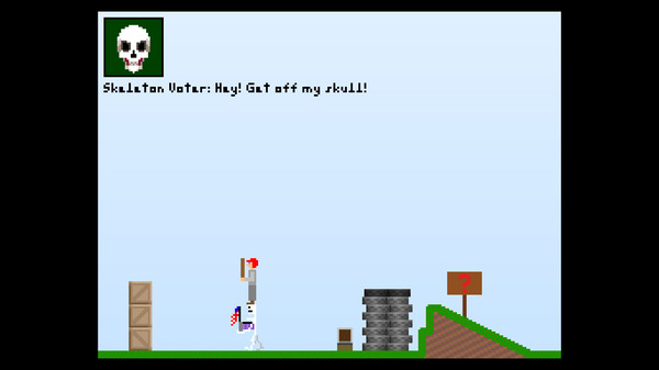 Lord Democrat Strikes Out! game for Linux 1