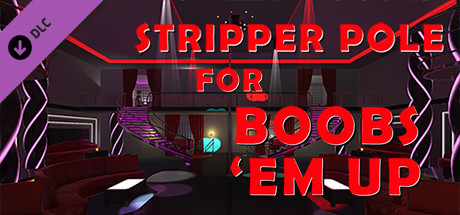 Stripper pole for Boobs 'em up cover art