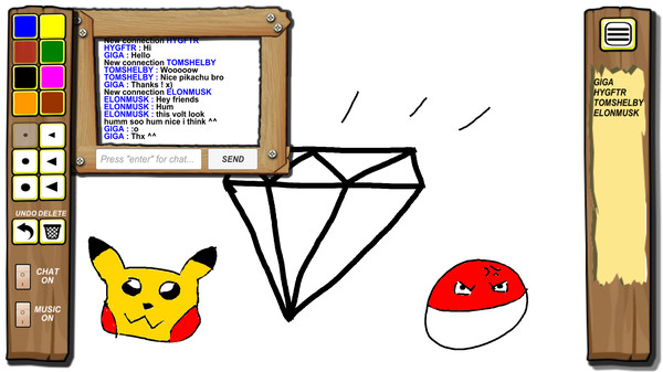 Draw With Unknown game for windows Pc 1