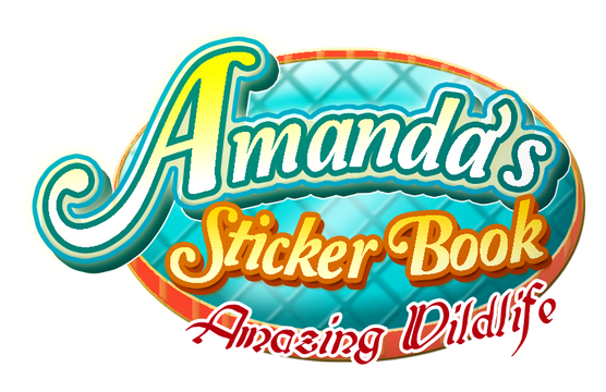 Amanda's Sticker Book 2 - Amazing Wildlife Logo