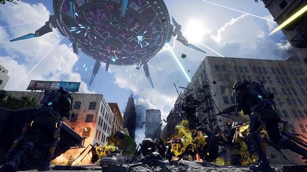 Скриншот из EARTH DEFENSE FORCE: IRON RAIN