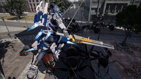 Скриншот из EARTH DEFENSE FORCE: IRON RAIN