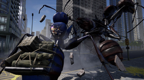 Скриншот из EARTH DEFENSE FORCE: IRON RAIN