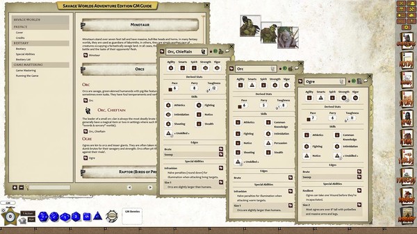 Скриншот из Fantasy Grounds - Savage Worlds Adventure Edition (SWADE)