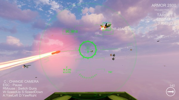 Скриншот из Massive Air Combat