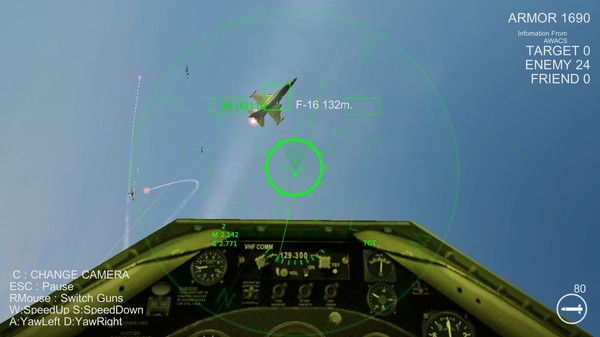 Скриншот из Massive Air Combat