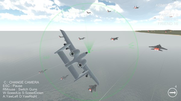Massive Air Combat game for windows Pc 1