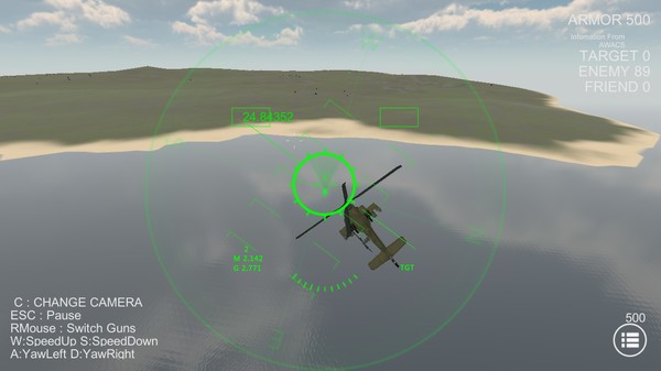 Скриншот из Massive Air Combat