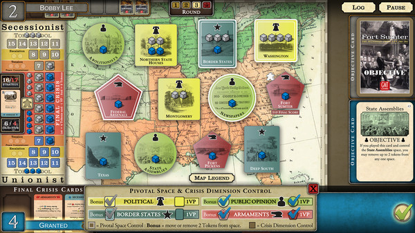 Fort Sumter: The Secession Crisis game for windows Pc 1